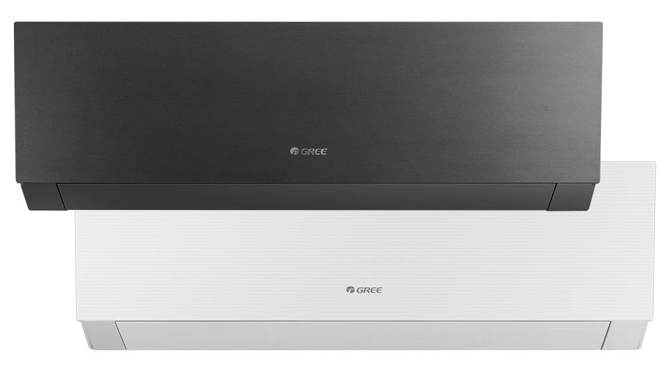 Gree airco wandmodellen wit zwart